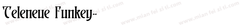 Teleneue Funkey字体转换